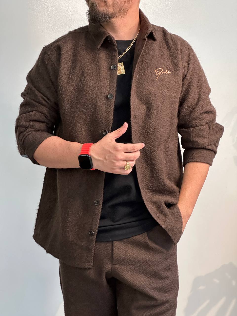 پیراهن فوتر مردانه سامان